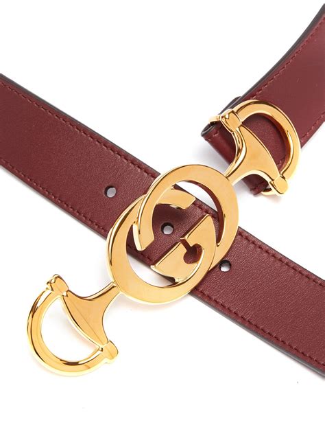 Gucci horsebit gg buckle belt